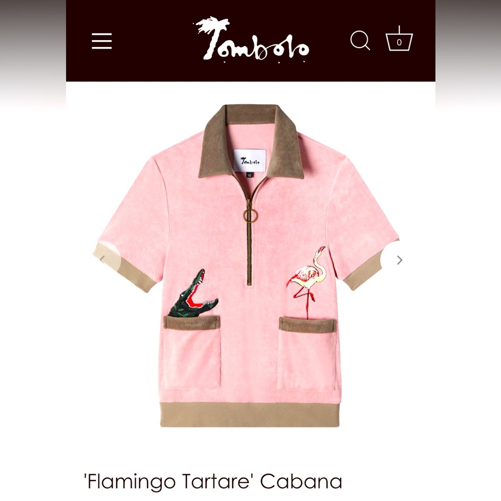 Pink Cabana Shirt